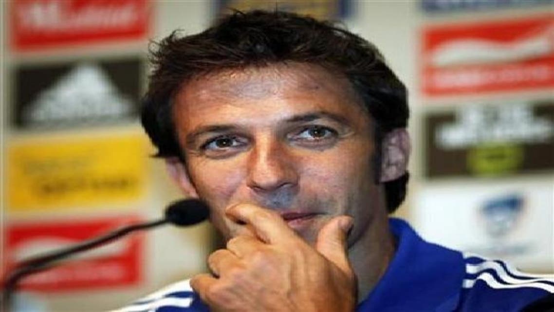 ديل بييرو في المؤتمر الصحفي الذي عقد في سيدني اليوم الاثنين