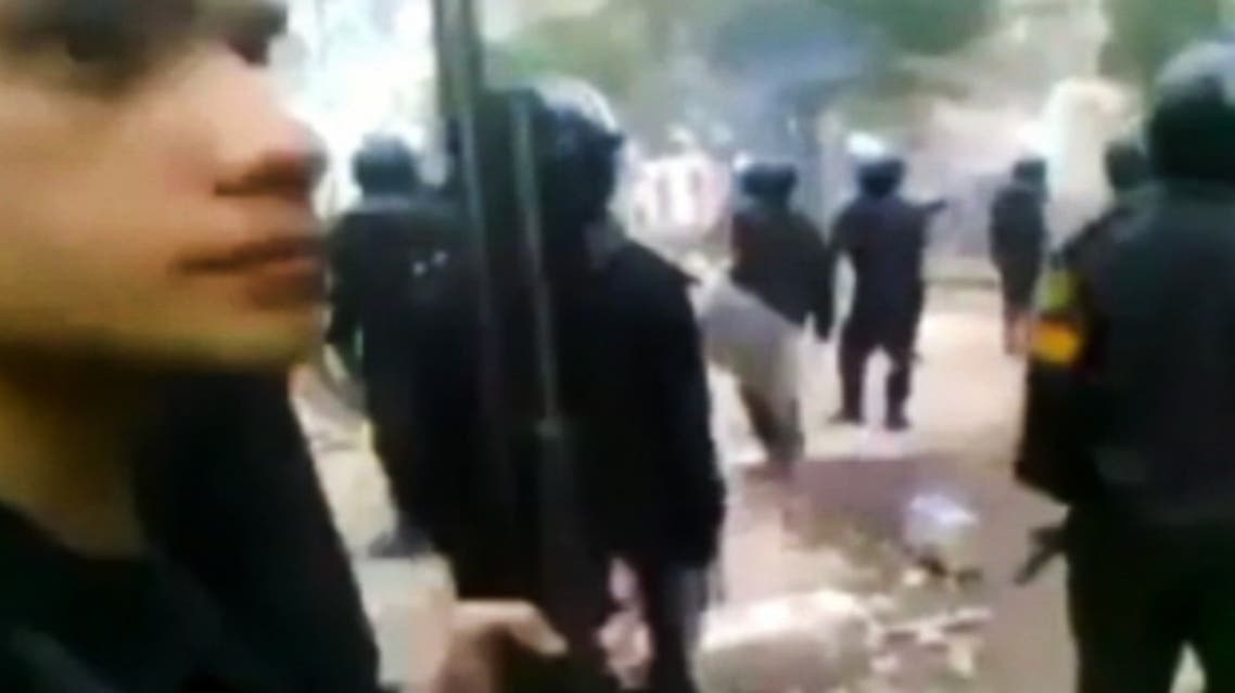 Police officer Mahmoud el-Shenawi became known as the “eye sniper.” (Al Arabiya)