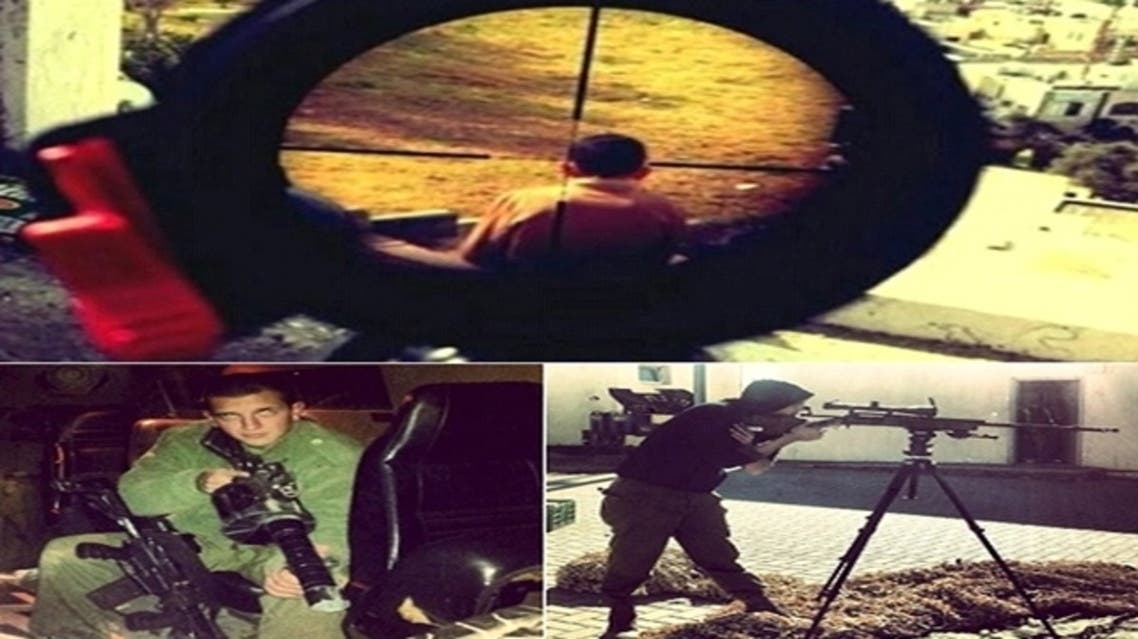 Israeli soldier Mor Ostrovski posted an image on Instagram
