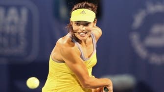 Tennis-Ivanovic reaches Dubai second round, Stephens bows out 