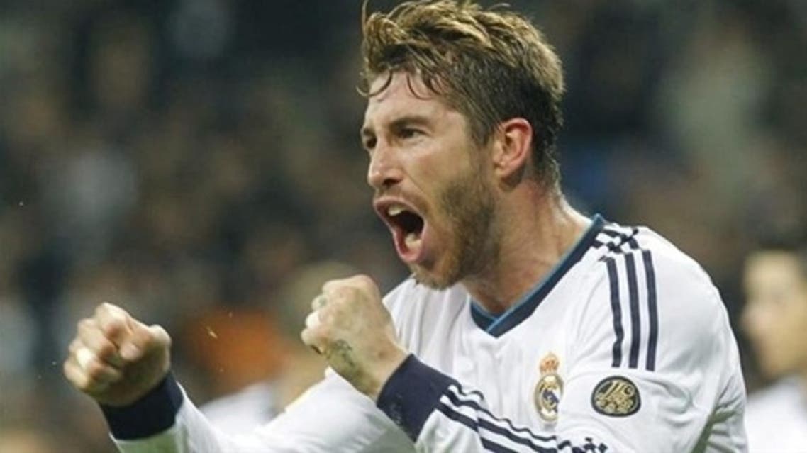 مدافع ريال مدريد الإسباني سيرخيو راموس