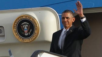  Obama lands in Jordan for talks focusing on Syria’s crisis