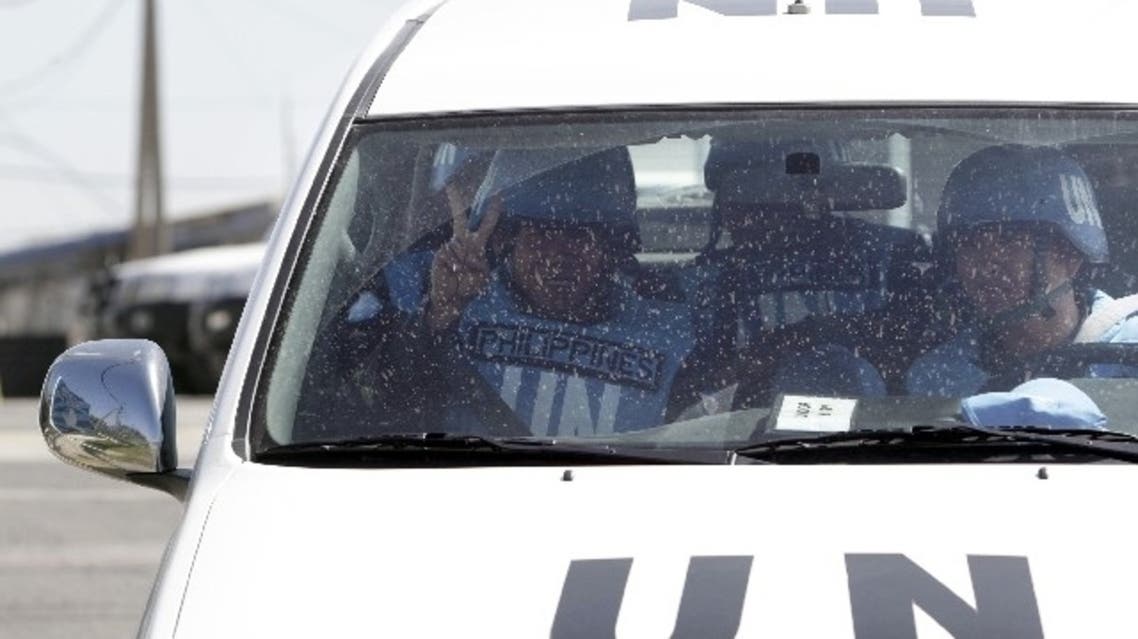 UN peacekeepers syria