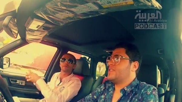ماجد الفاسي والفنان العراقي محمد السالم في حلقة من على الطريق