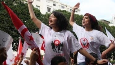 1. A demonstration was recently held where approximately 800 protestors gathered in central Tunis to rally for a “secular state” against “the party of the brotherhood.” (AFP)
