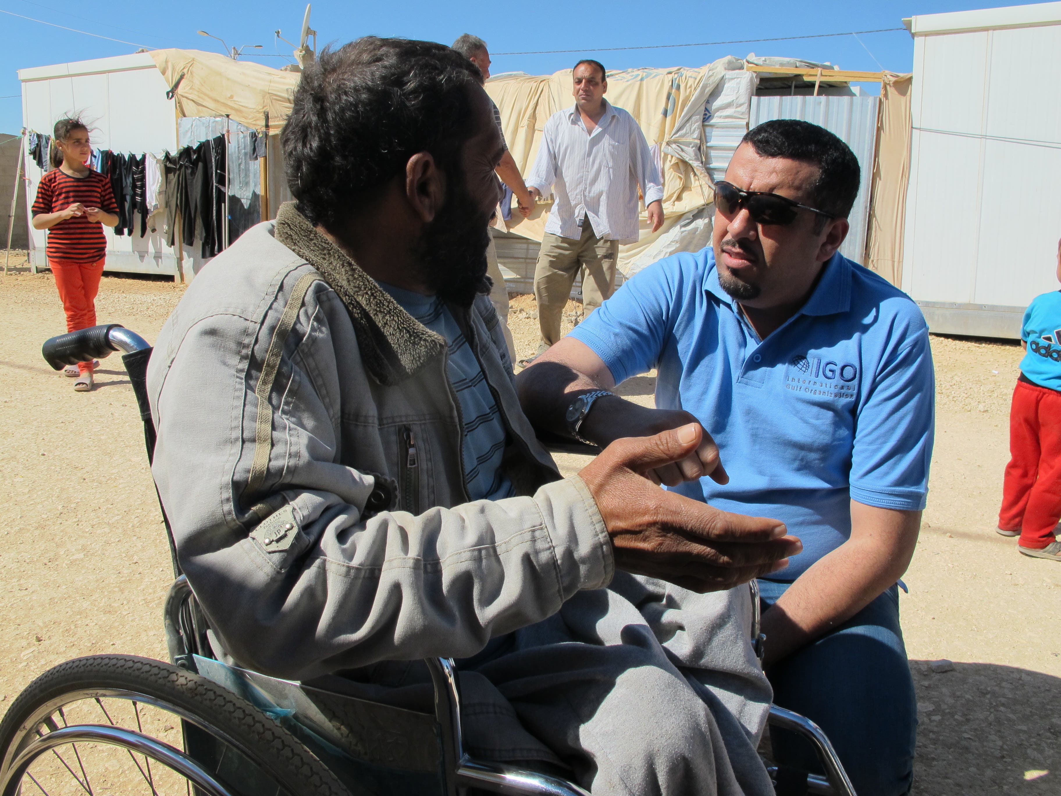 محمد العرب واللاجئيين السوريين 2