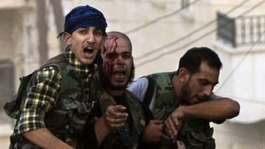 Syria rebels in Aleppo