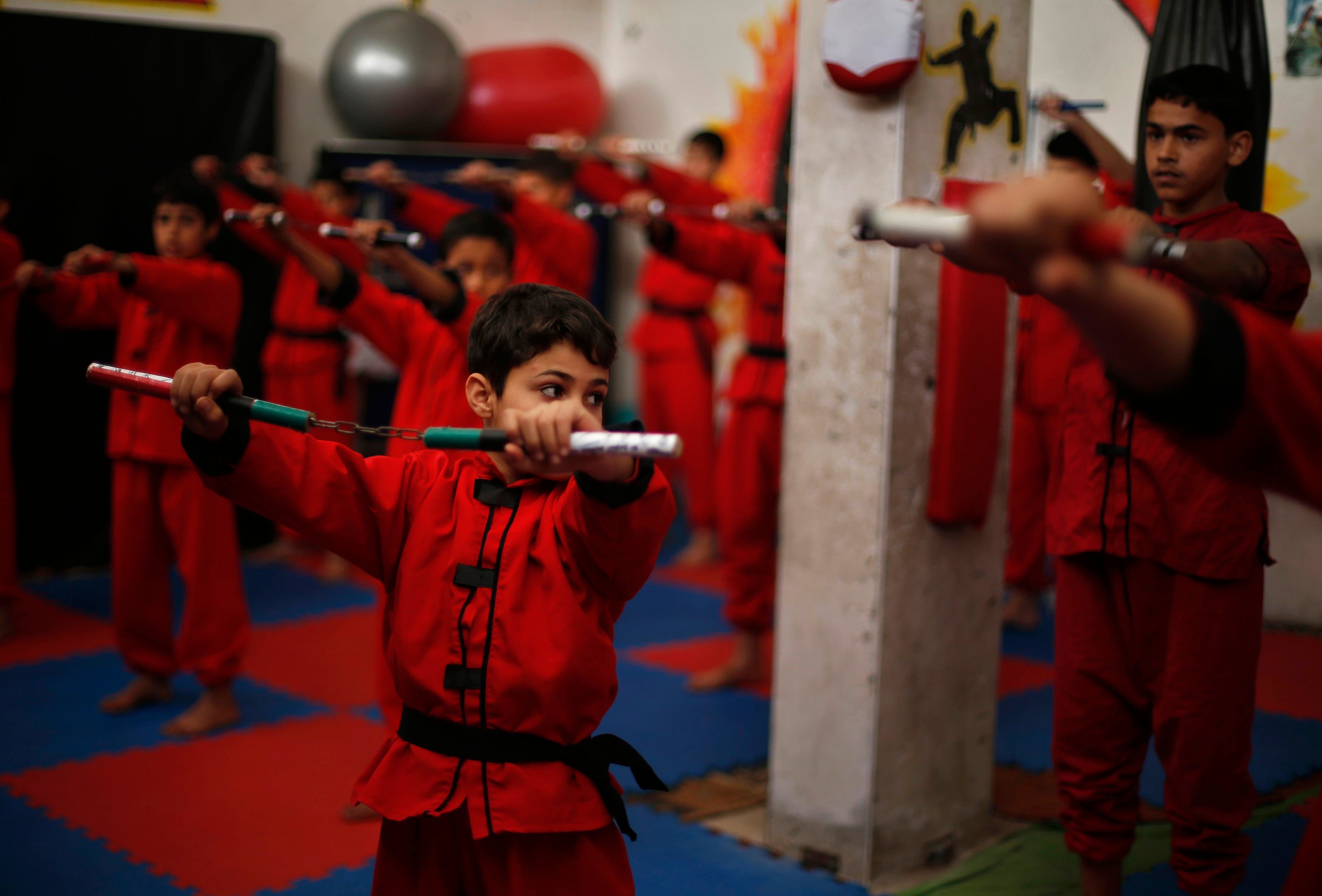 Red Dragon martial arts club in Palestine