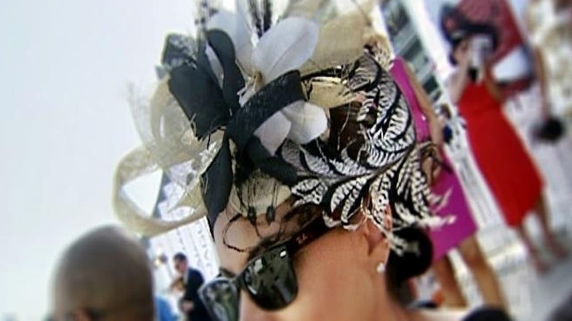 Dubai workd cup races hats fashion Al arabiya