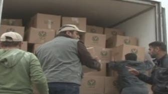 Saudi Arabia sends tons of aid to Syrian refugees 
