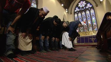 Muslims in church