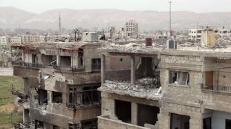 Syrian forces pound rebel-held areas of Damascus