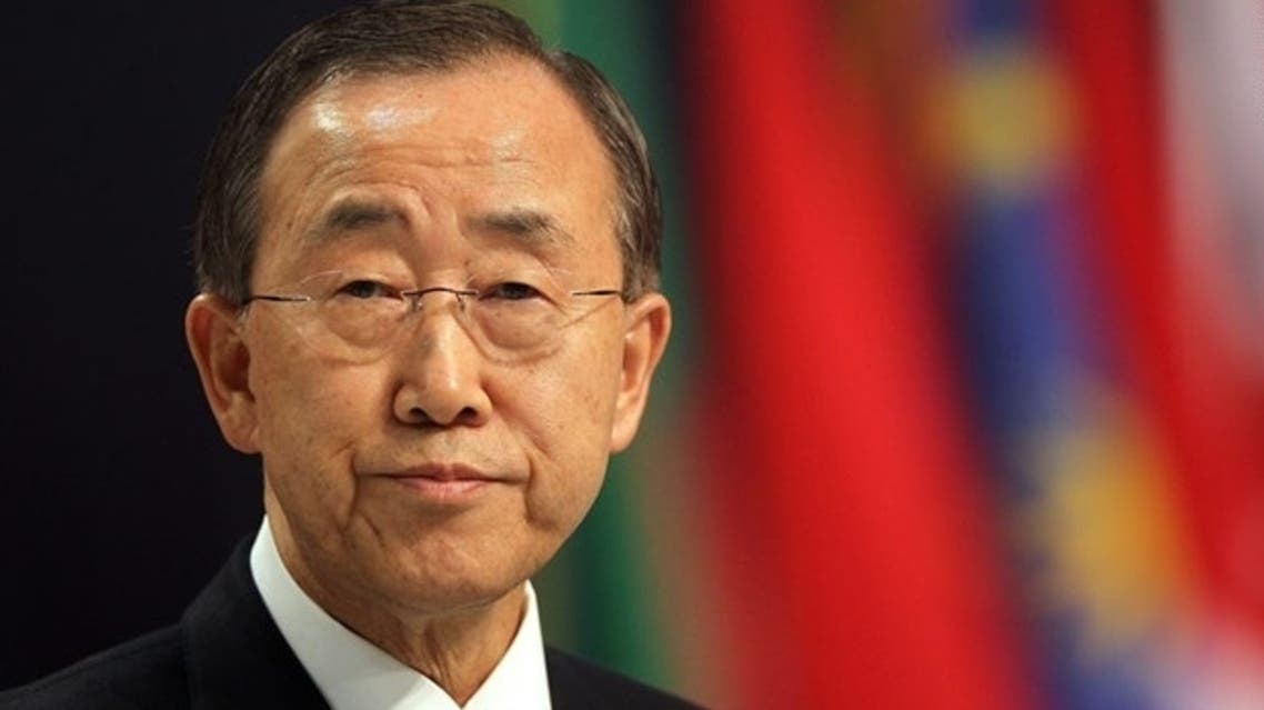 U.N. Secretary General Ban Ki-moon said on Thursday that he was “deeply concerned” by rising tensions after North Korea said it had approved plans for nuclear strikes on US targets. (AFP)