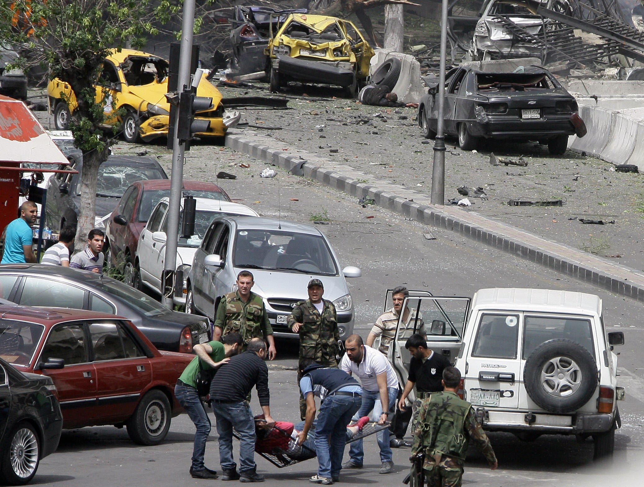 15 قتيلاً و47 جريحاً في تفجير السبع بحرات وسط دمشق