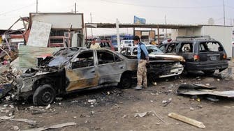 Baghdad residents survey car bomb aftermath