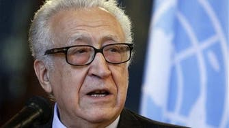Brahimi suggests U.N. arms embargo on Syria conflict         