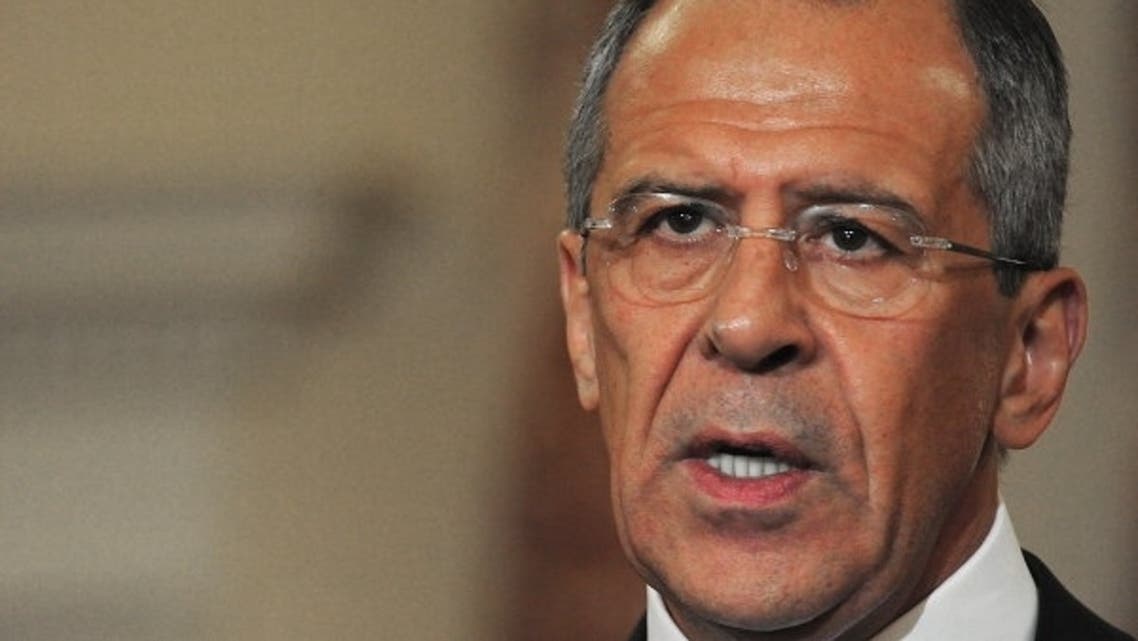 Russian Foreign Minister Sergei Lavrov’s comments came ahead of a key Friends of Syria meeting in Istanbul on Saturday. (AFP)