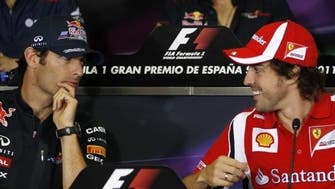F1 drivers Webber and Alonso provide food for thought