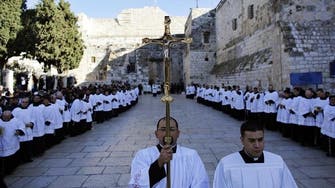 Israel OKs barrier in Palestinian Christian area