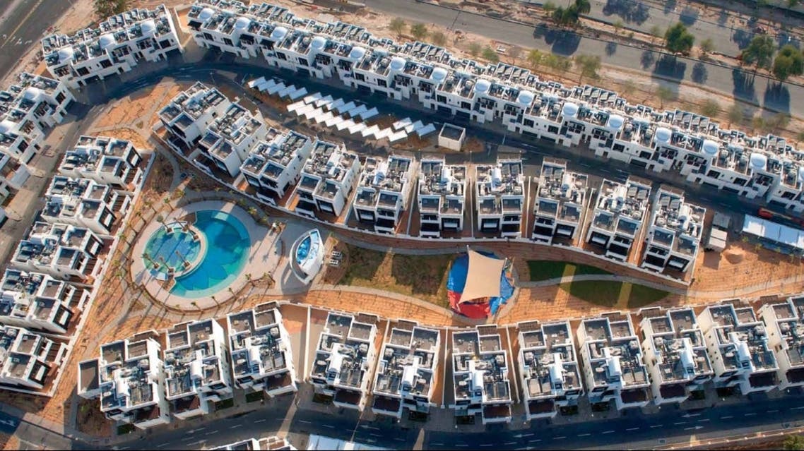 Aldar’s Al Bateen Park residential development in Abu Dhabi. The developer today reported a 67.7 percent slump in first-quarter net profit. (Image courtesy Aldar)