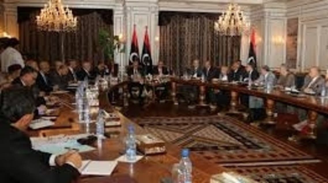 The Libyan congress meeting in November 2012. (AFP).