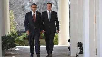 White House: Obama to discuss Syria, G8 summit with UK’s Cameron  