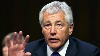 Hagel: ‘Political, not military’ solutions needed in Middle East
