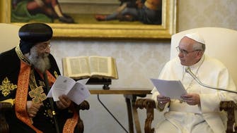 Pope Francis prays for ‘full unity’ with Copts 