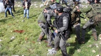 West Bank settlers clash with Palestinian neighbors 