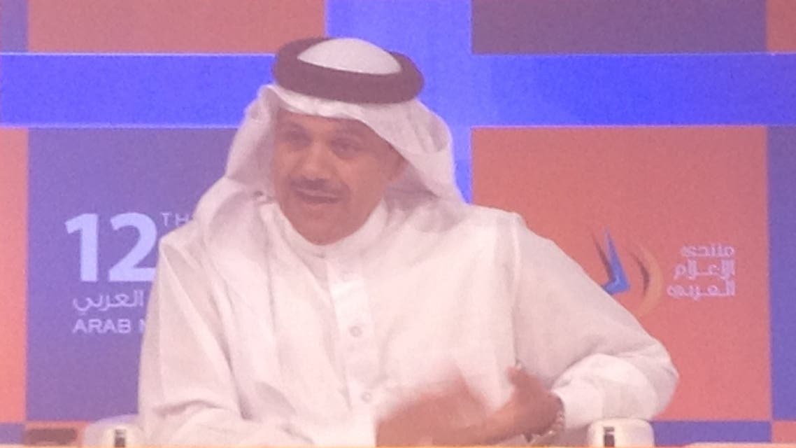 Abdullatif al-Zayani, speaking at the Arab Media Forum, said the prospects of forming a Gulf Union were “positive”. (Al Arabiya)