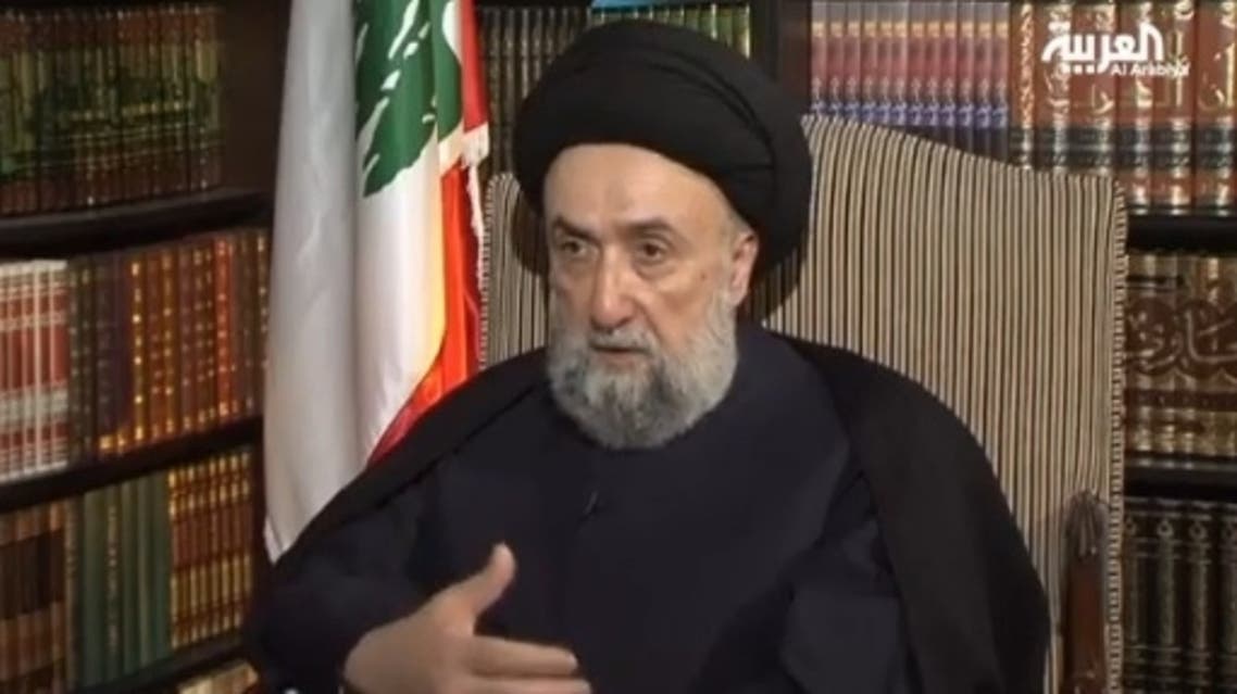 Ali Al-Amin, who was the former mufti of the city of Tyre and Mount Amil in southern Lebanon, criticized Hezbollah leader Hassan Nasrallah. (Al Arabiya)