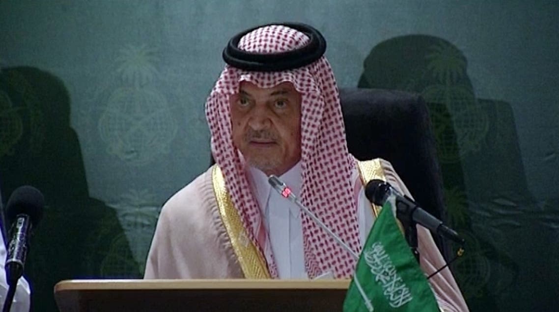 وزير الخارجية السعودي سعود الفيصل