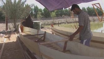 Boat-building booms in Basra as Iraq marshes are restored