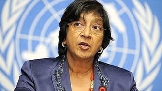 Syria accuses U.N.’s Pillay of “flagrant bias”