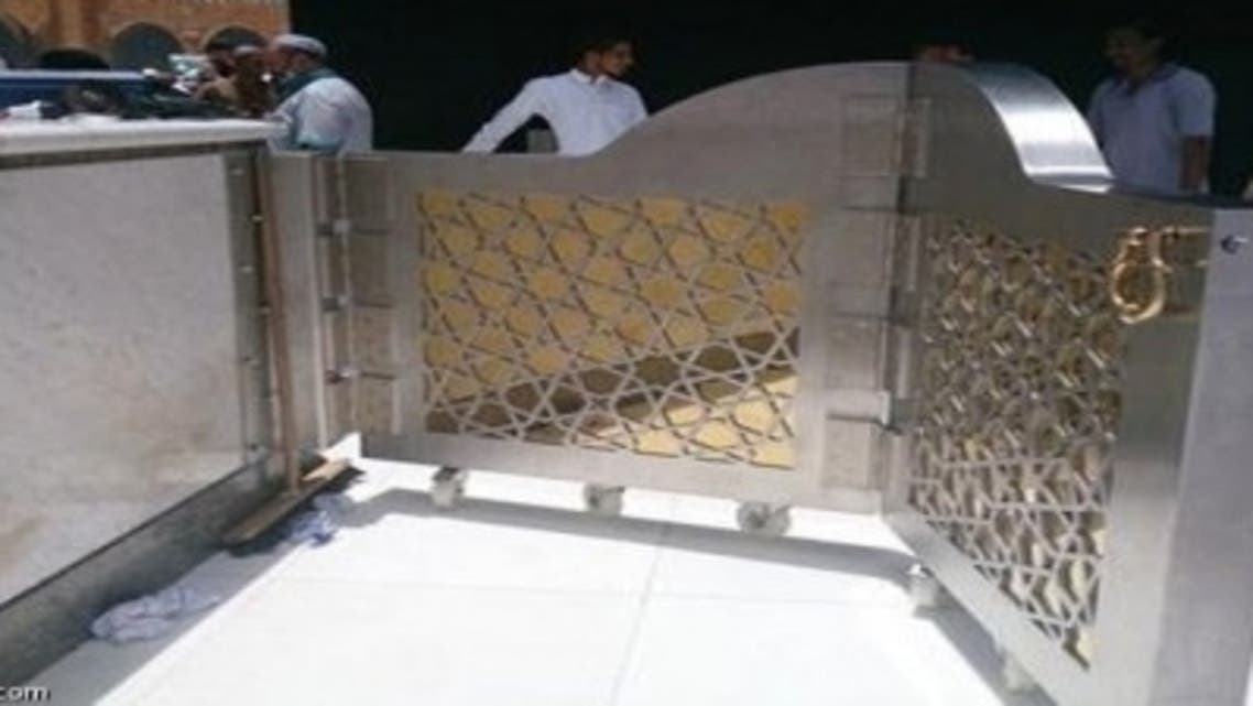 باب جديد لحِجر الكعبة المشرفة لتنظيم دخول المصلين