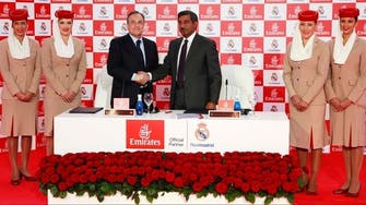 Emirates extends sponsorship deal with Real Madrid