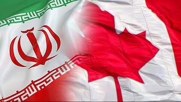 پرچم کانادا و ایران