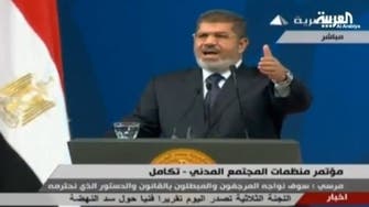 Egypt’s media figures speak out against Mursi