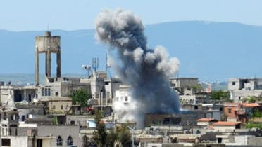 syria shelling AFP