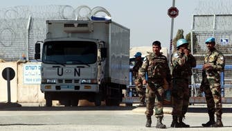 Austrian U.N. peacekeepers begin pullout from Golan Heights 