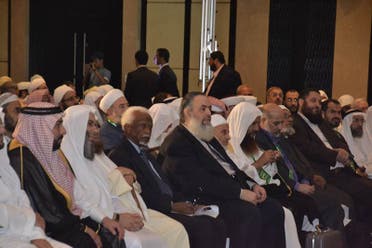 لفيف من العلماء العرب والمسلمين حضروا المؤتمر