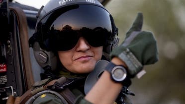 Ayesha Farooq, 26, Pakistan’s only female war-ready fighter pilot REUTERS