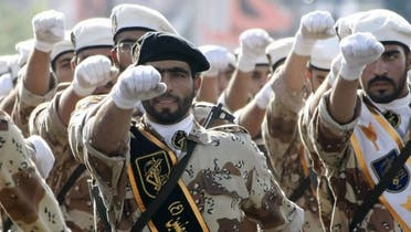 Iran’s Revolutionary Guards could be sent to Syria in support of President Bashar al-Assad. (File photo: AFP)