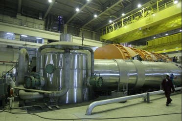 مفاعل بوشهر النووي في ايران
