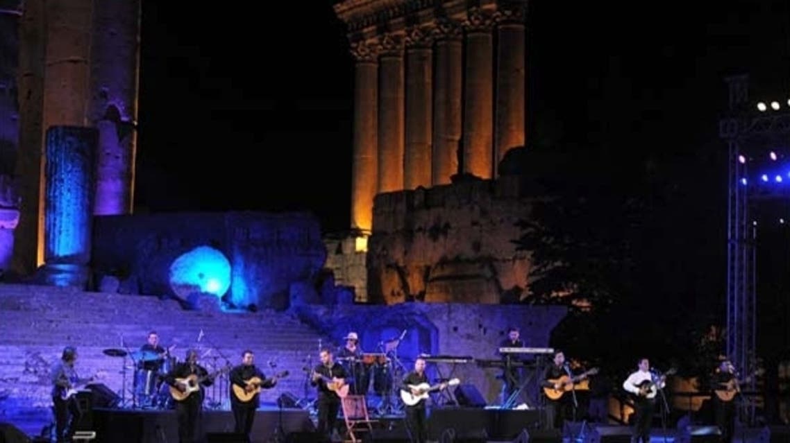 جانب من عروض مهرجان بعلبك 2012