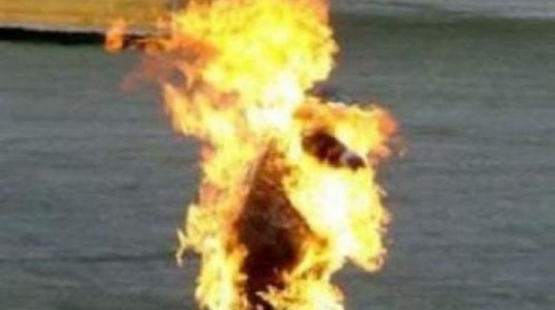 man on fire