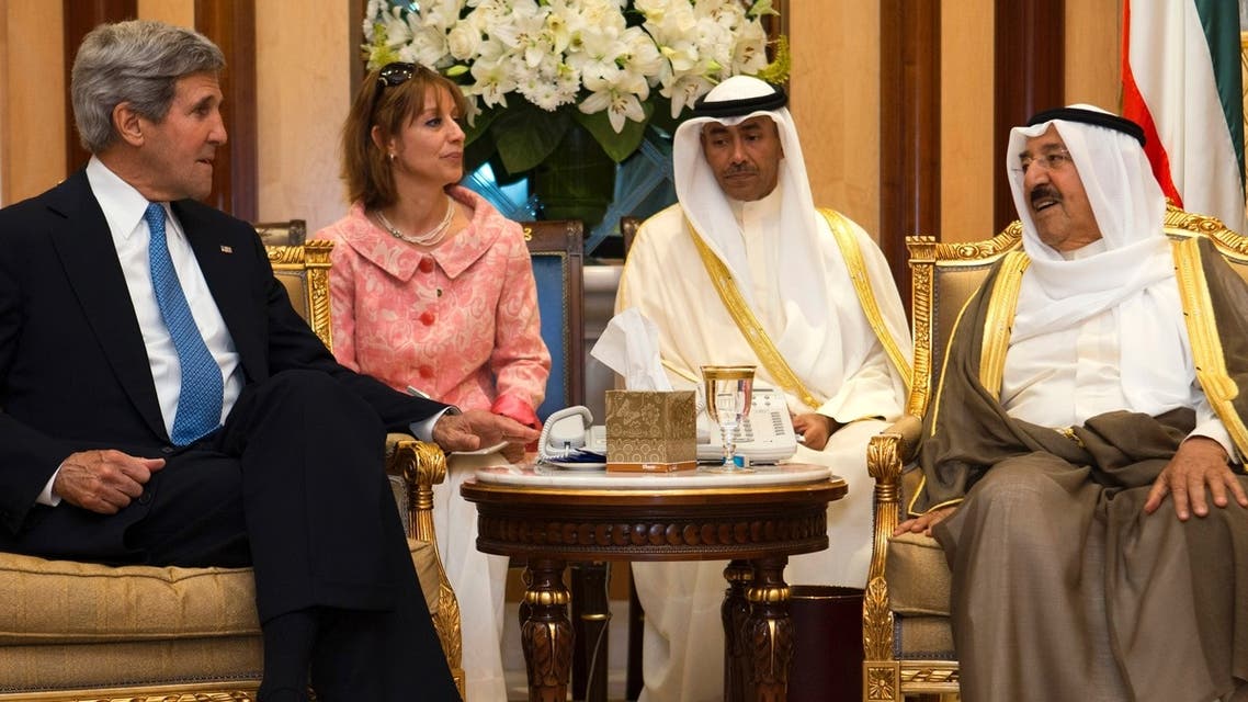 جون كيري في الكويت