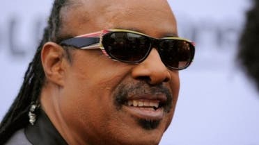 Blind musician Stevie Wonder pictured in June 2011 at Rock in Rio. (File photo: AFP)