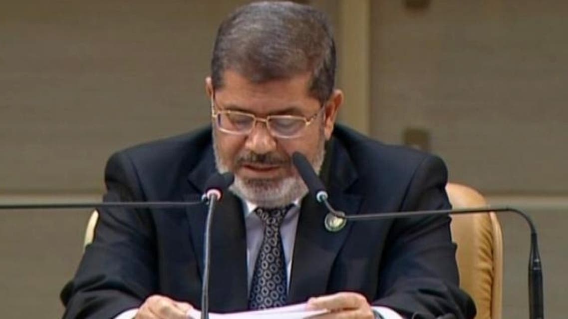 مرسي في خطاب سابق