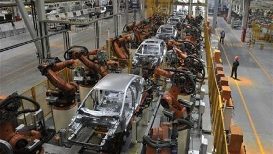 Ford production line reuters
